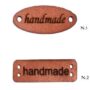 Ταμπελάκια Δερμάτινα Handmade Oval & Παραλληλόγραμμα